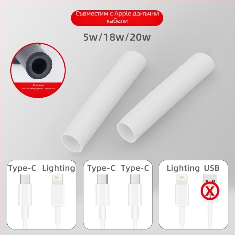 Защитна обвивка за кабел за данни – марка Jts/Jutai; модел Data cable protective cover; материал: тръба; тип навиване: защитен кабел; подходящ за кабел за данни