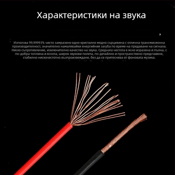 Xangsane XS-DIY07 Trumpet line — монокристален меден проводник, ядро: гол меден проводник, меден проводник