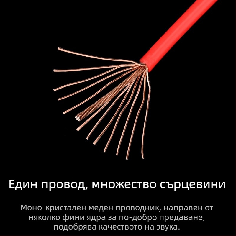 Xangsane XS-DIY07 Trumpet line — монокристален меден проводник, ядро: гол меден проводник, меден проводник