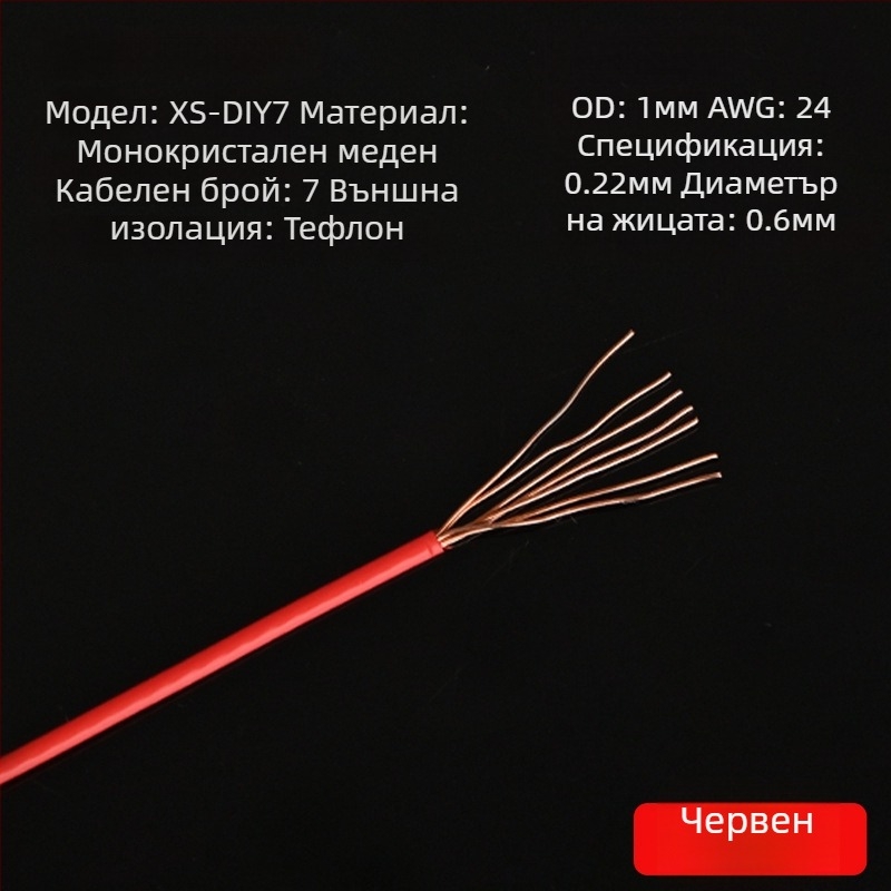 Xangsane XS-DIY07 Trumpet line — монокристален меден проводник, ядро: гол меден проводник, меден проводник