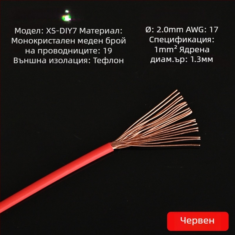 Xangsane XS-DIY07 Trumpet line — монокристален меден проводник, ядро: гол меден проводник, меден проводник