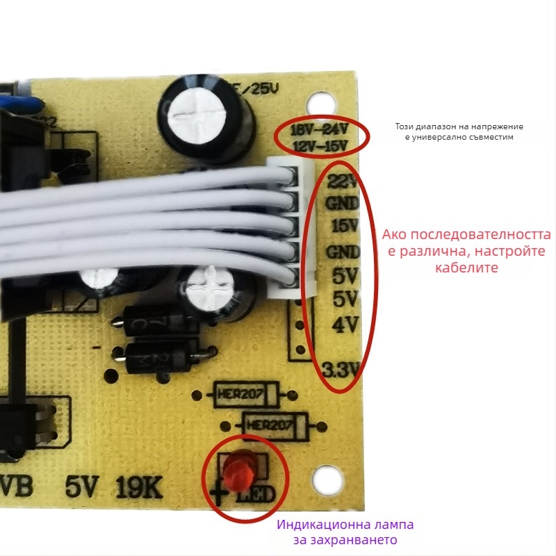 Домашна захранваща платка за телевизионна сет-топ кутия - слот за карта от трето поколение, универсална приемна платка - марка SKQ