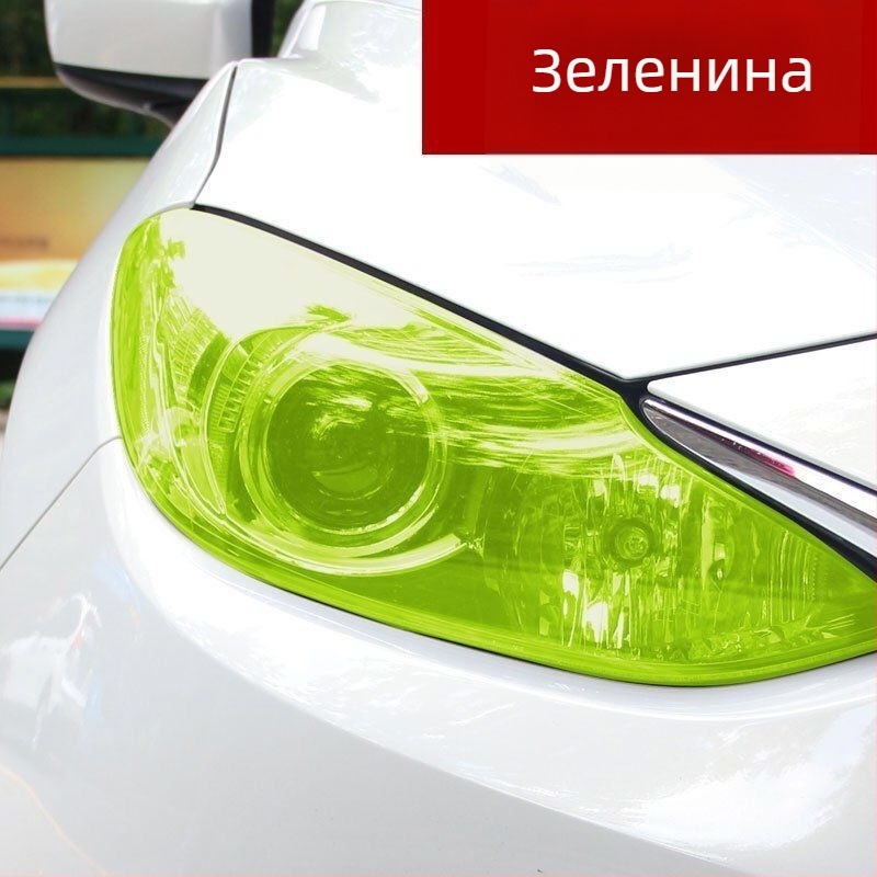 Фолио за защита на фарове и задни светлини на автомобил, цветопроменящо, гланциращ прозрачен финиш, PVC, Rabbit hard