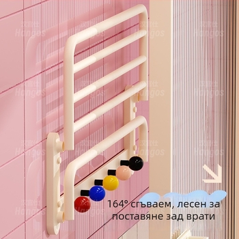 Dopamine Cream Style Стойка за кърпи – анодизиран Space алуминий, 1 слой, носеща тежест 10, Китайски стил, съхранение