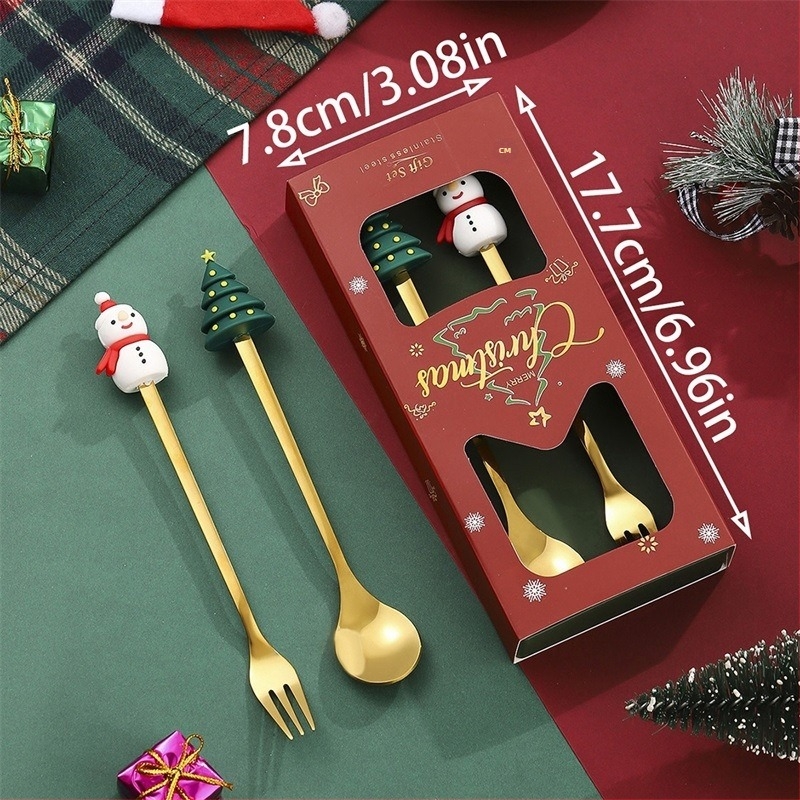 Комплект вилица и лъжица, неръждаема стомана 410, огледално полирани, ръчна изработка, възможност за печат на лого