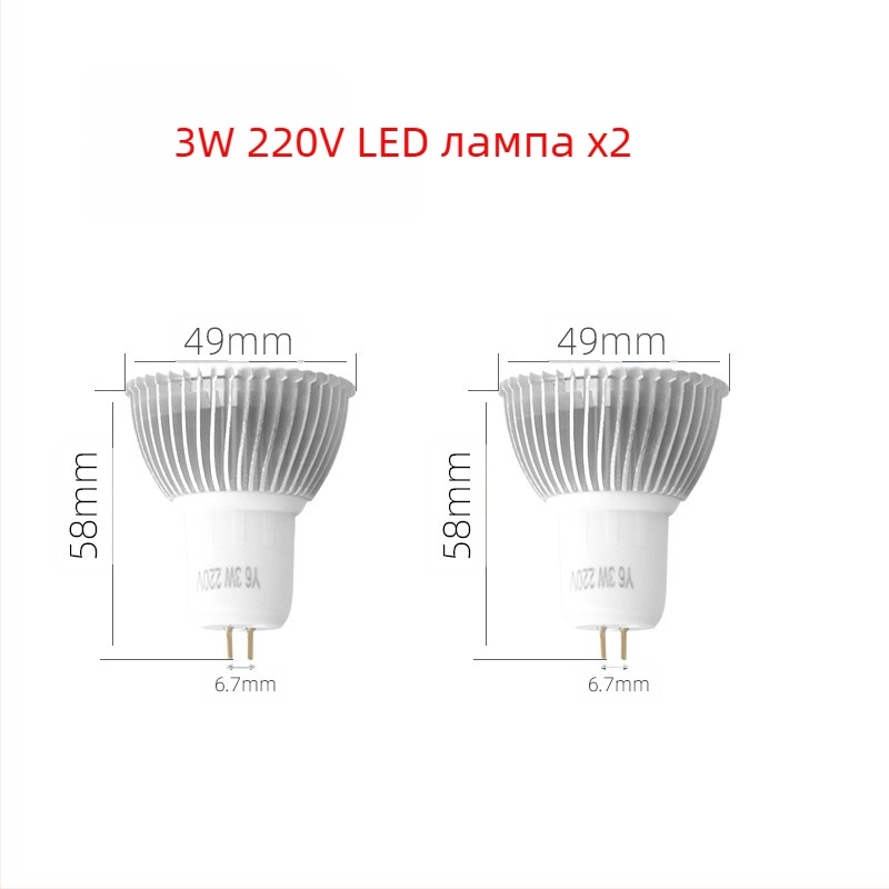 Лампа за металорежещ станок – LED, магнитно монтирана, двойно напрежение 24V/220V (Brand: Nine; Authorized private brands: Yes; Type: Lamps)