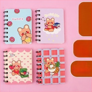 Панда спирална тетрадка, модел A7, серия Panda, 120 страници, хартия 44 g, марка Ieno