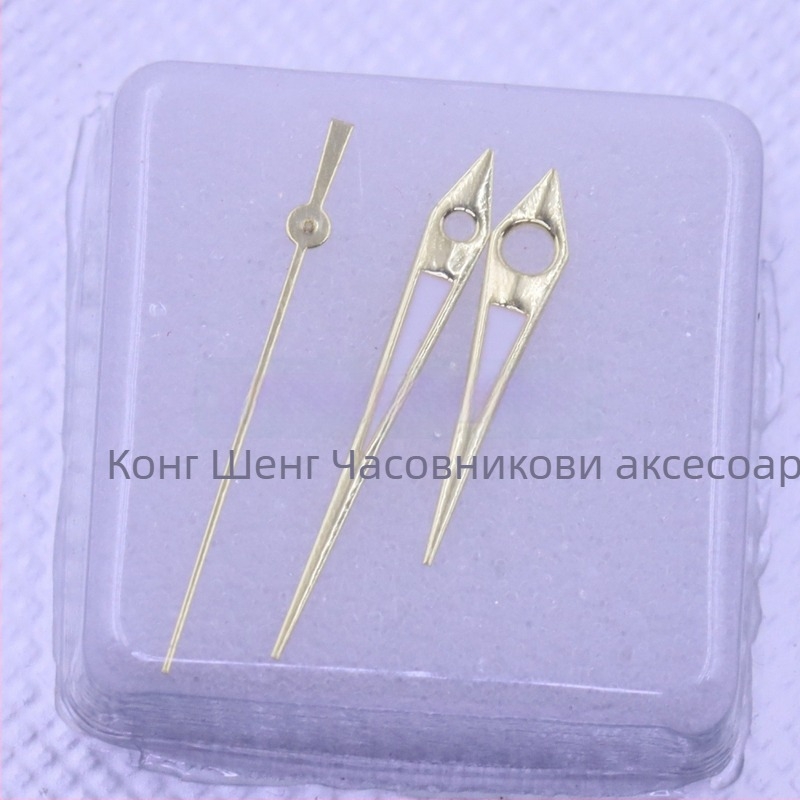 Луминесцентни часовникови стрелки за NH35/NH36 механизми, три стрелки (час, минута, секунда) за мъжки часовници