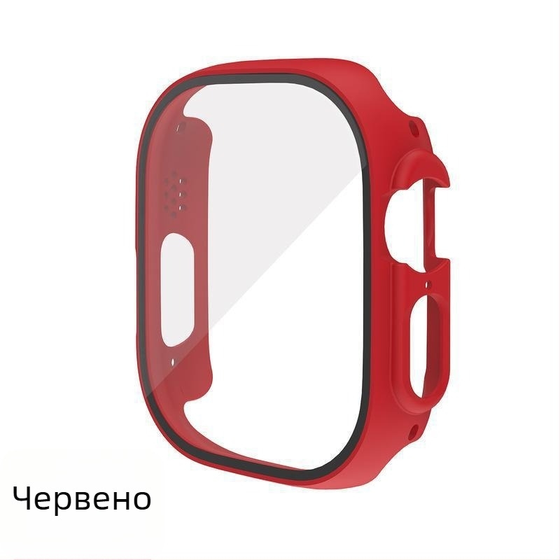 Защитен калъф за Apple Watch за iWatch 10-ти поколение 8765se и Ultra, PC корпус със защитно фолио