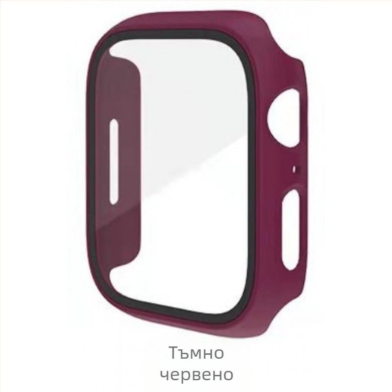 Защитен калъф за Apple Watch за iWatch 10-ти поколение 8765se и Ultra, PC корпус със защитно фолио