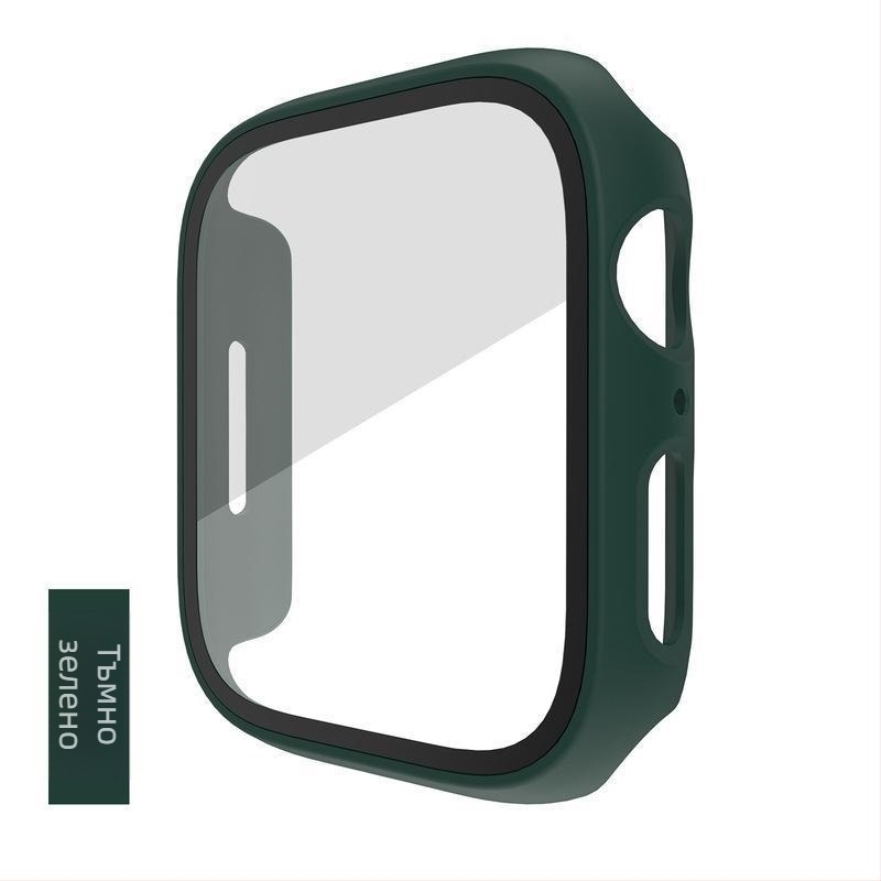 Защитен калъф за Apple Watch за iWatch 10-ти поколение 8765se и Ultra, PC корпус със защитно фолио