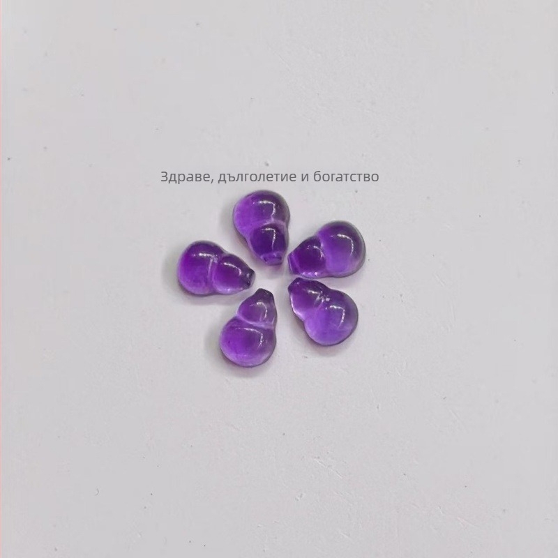 Аметистова тиква DIY бижута компоненти за гривни и колиета, китайски стил, произход Шанвей, лято 2025