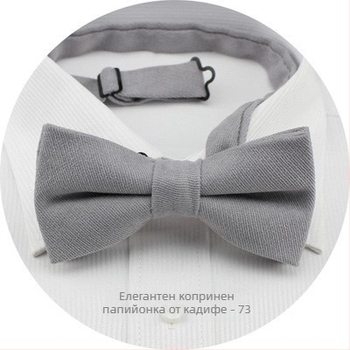 Corduroy бант за яка, унисекс, плосък връх, корейски стил, сатенено покритие, подплата от corduroy