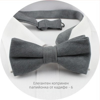 Corduroy бант за яка, унисекс, плосък връх, корейски стил, сатенено покритие, подплата от corduroy