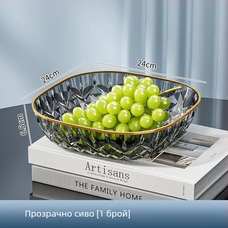 Пластмасово плато за плодове, прост стил, лансирано през 2024 година