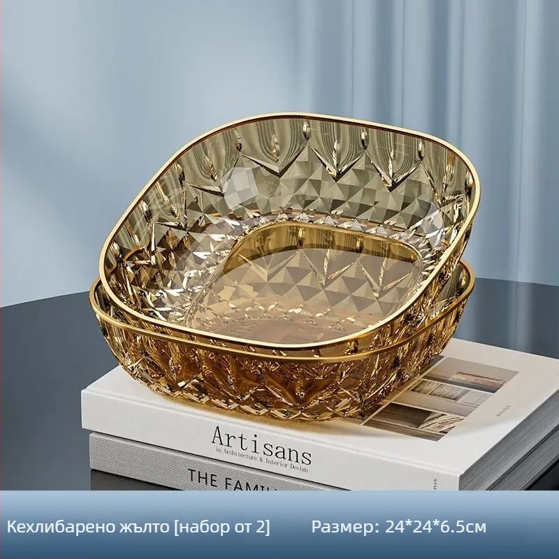 Пластмасово плато за плодове, прост стил, лансирано през 2024 година