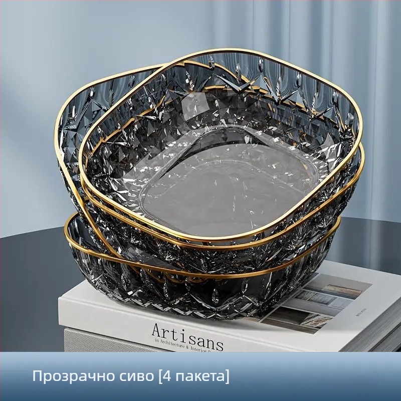 Пластмасово плато за плодове, прост стил, лансирано през 2024 година