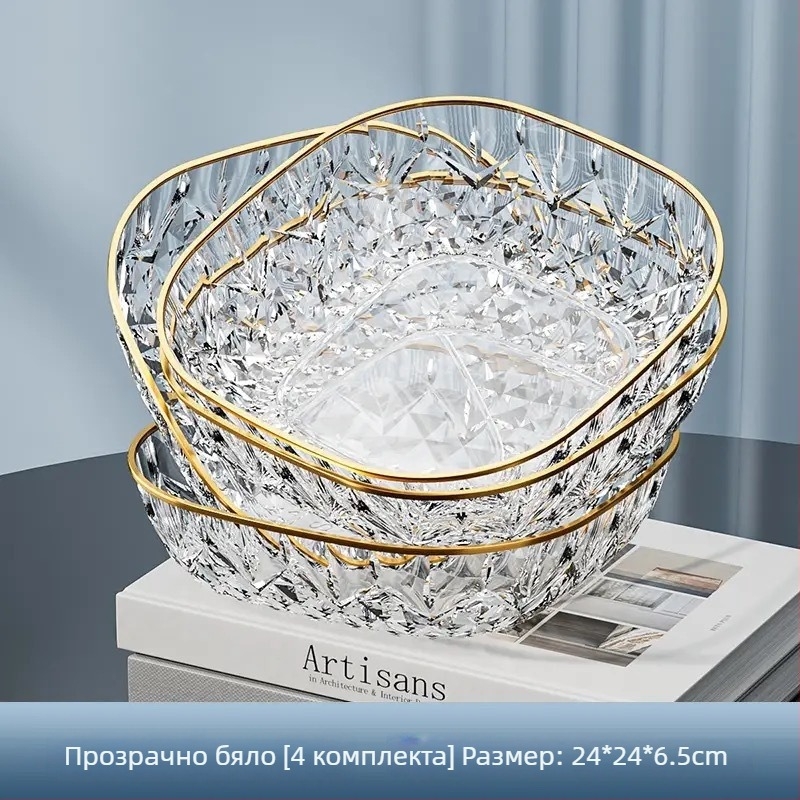 Пластмасово плато за плодове, прост стил, лансирано през 2024 година