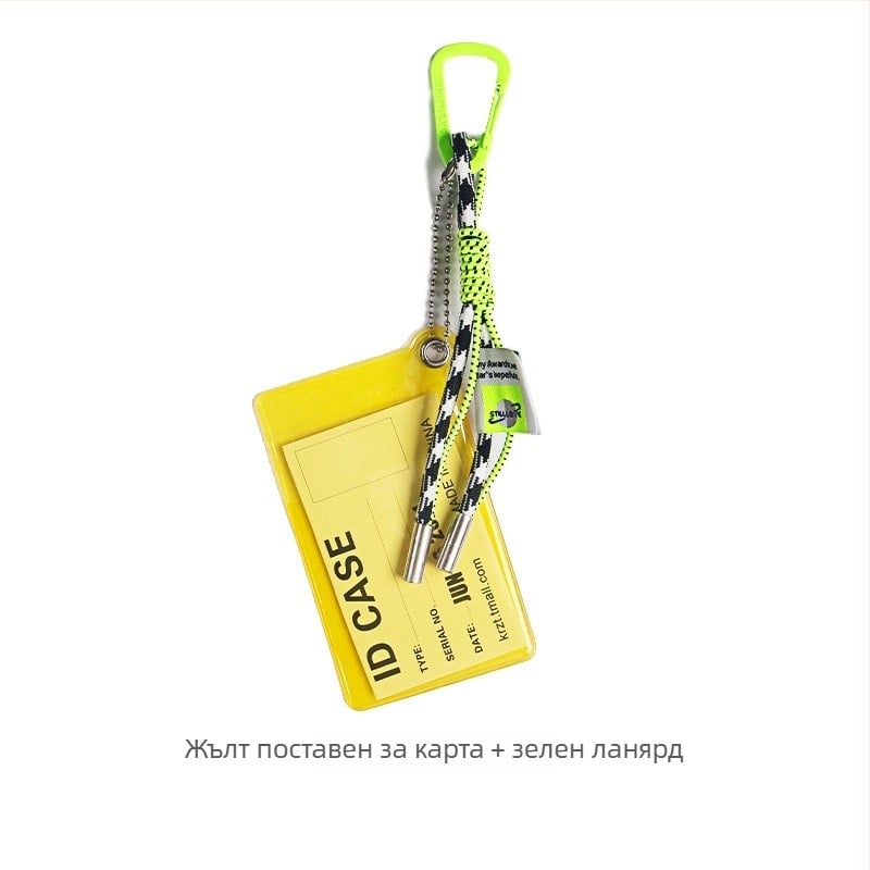 PVC прозрачен калъф за карти с клип, джоб за карта, печат на лого, персонализиране – Zhejiang