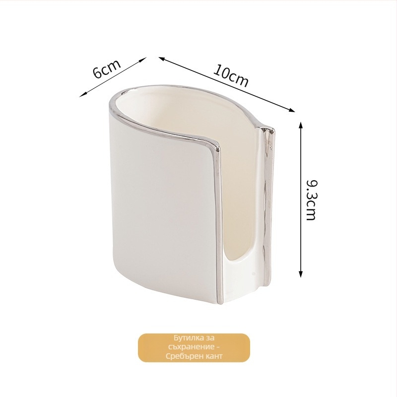 Керамична поставка за лъжички; стил: лек лукс; марка: Aili Ceramics; материал: керамика; полиране: водно шлайфане