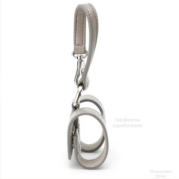 Кожена щипка за съхранение за шалове, вратовръзки и дрехи – сгъваема, преносима, модел 25112701