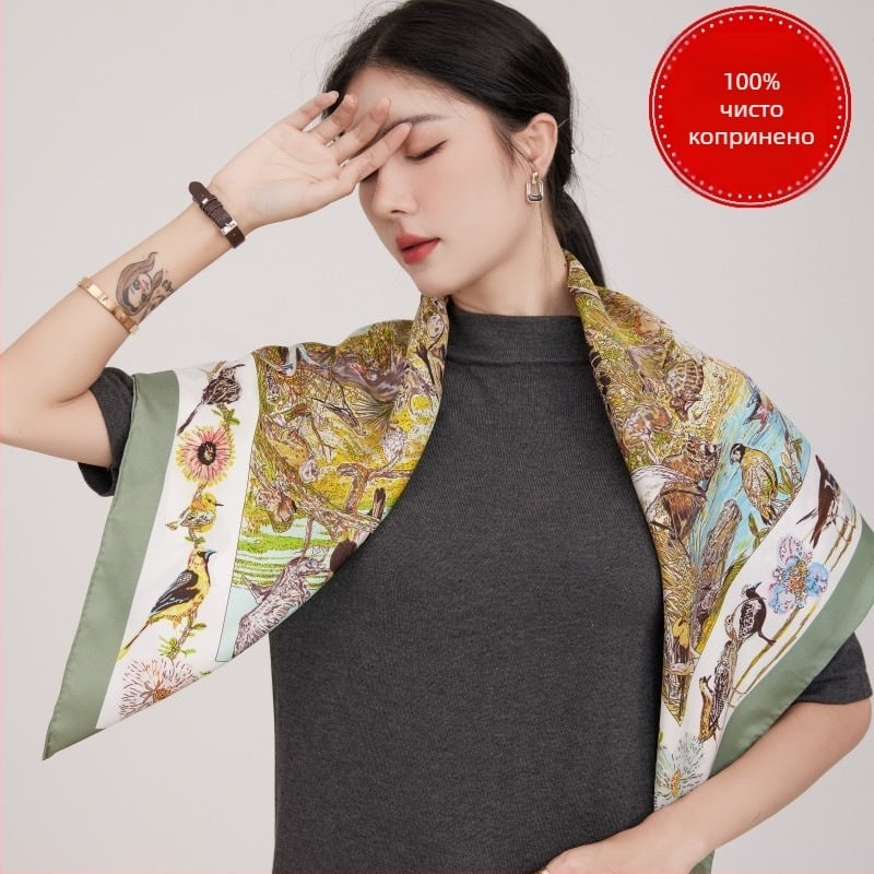 Xinhe копринен шал – коприна, зимно и есенно време, пуснат през есента на 2022 г.