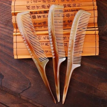 Jade Soldier Crafts Висококачествен гребен от рог за деца – опашен гребен за стилизиране