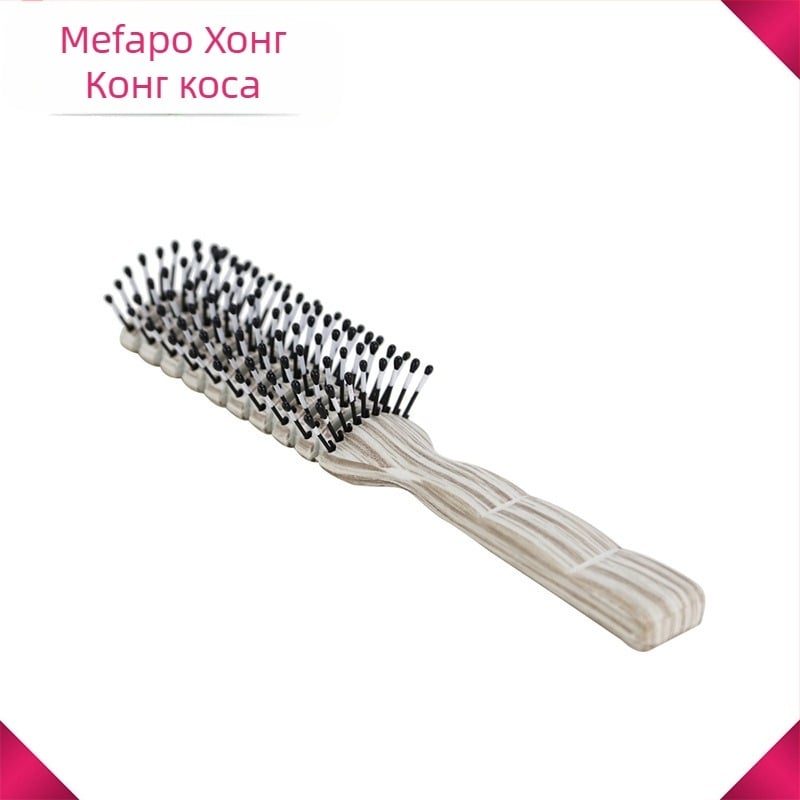 Гребен за коса с масажни топчета и вентилиран дизайн (Марка: Mefapo; Материал: Пластмаса; Категория: Гребен за коса)