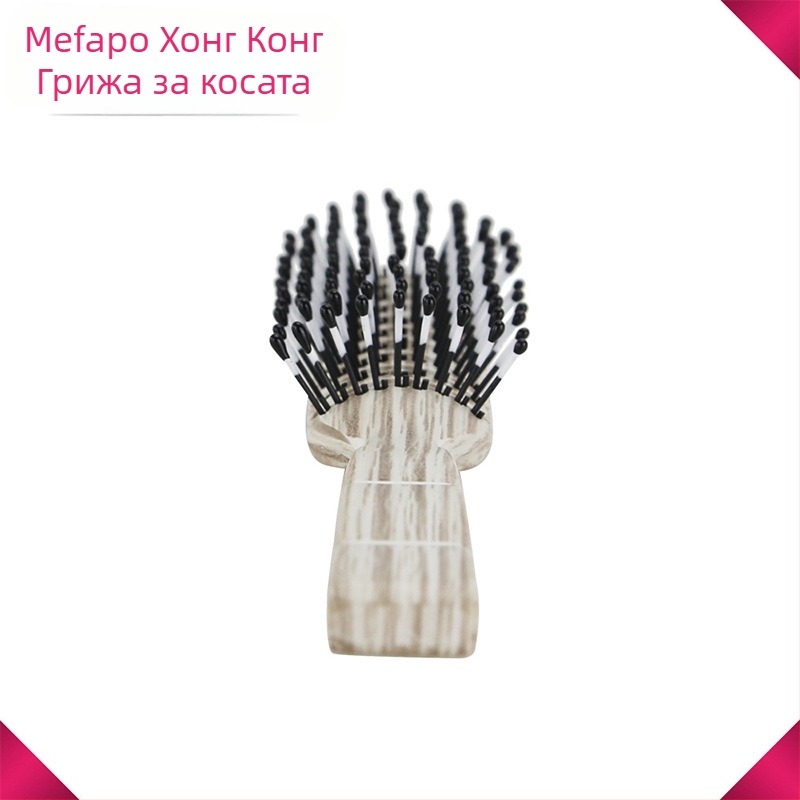 Гребен за коса с масажни топчета и вентилиран дизайн (Марка: Mefapo; Материал: Пластмаса; Категория: Гребен за коса)