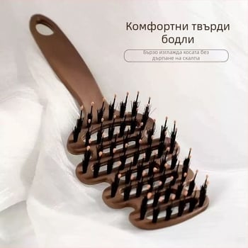 Луксозен ABS гребен за коса – висок клас бутиков гребен за ежедневна употреба