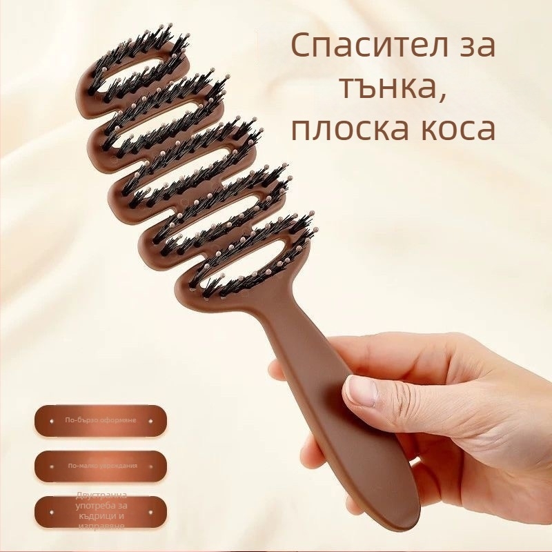 Луксозен ABS гребен за коса – висок клас бутиков гребен за ежедневна употреба