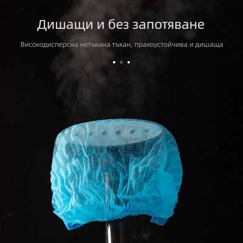 Еднократна шапка от нетъкан текстил с дишаща подплата за хранително производство, прахоустойчива и защита на косата