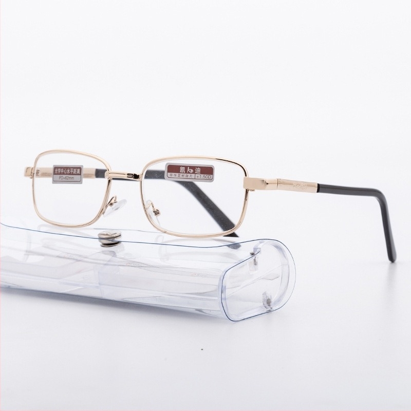 Kady очила за четене, пълен рамков дизайн, асферични лещи от смола, квадратен стил, пролет 2025