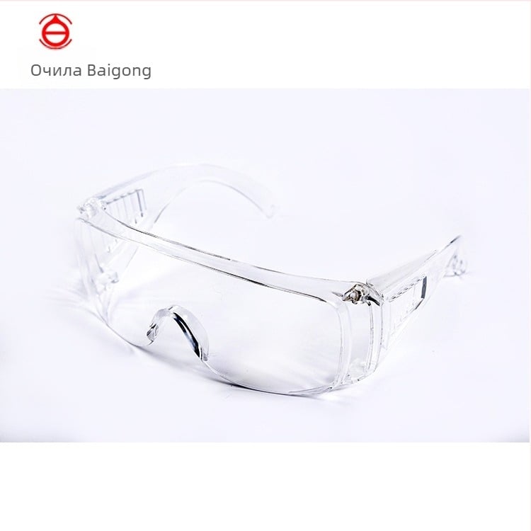 DH-037 Защитни очила, PC рамка, леща 2,4 мм, 99% светлопропускливост, за удар и заваряване (електрозаваряване и газово заваряване)