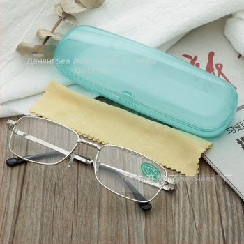 Очила за четене, винтидж овална метална рамка, несгъваеми, пълен рамков дизайн, модел 2017, лещи от стъкло