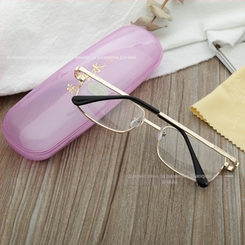 Очила за четене, винтидж овална метална рамка, несгъваеми, пълен рамков дизайн, модел 2017, лещи от стъкло