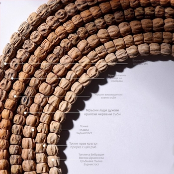 108 Bodhi семена мъниста, ръчно изработени, кукла форма, природен стил за двойки, за изработване на бижута