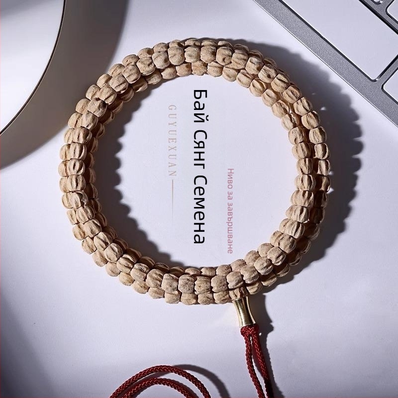 108 Bodhi семена мъниста, ръчно изработени, кукла форма, природен стил за двойки, за изработване на бижута