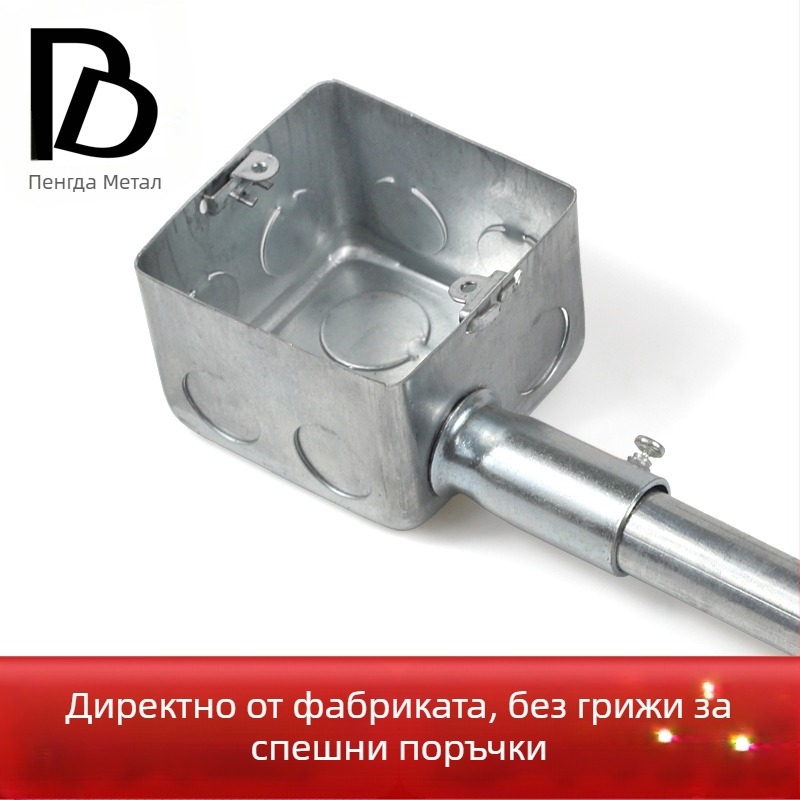 Метална скрита монтажна кутия за електрически кабели, серия Скрита кутия, код на продукта 011