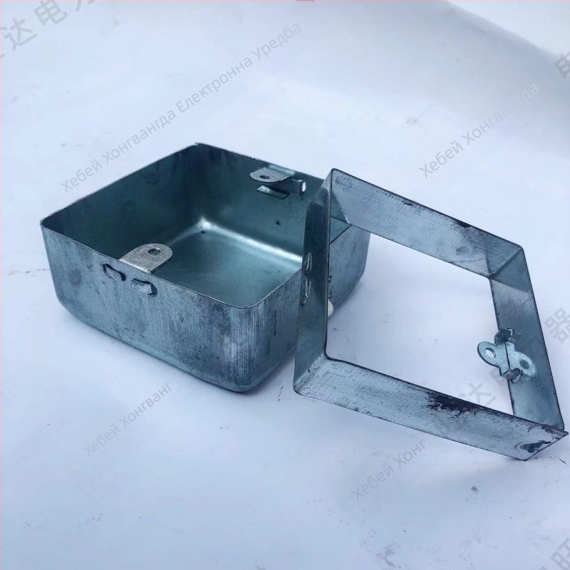 Тип 86 метална повърхностно монтирана кутия за контакти и ключове, H40H50, корпус от желязо, Hongwangda