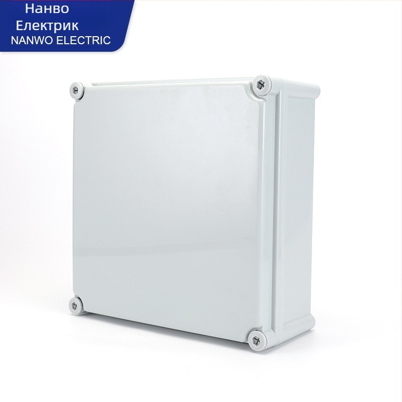 WG тип ABS водоустойчива кутия за свързване, пластмасова, винтово уплътваща, прахоустойчива, за вътрешни и външни електрически инсталации