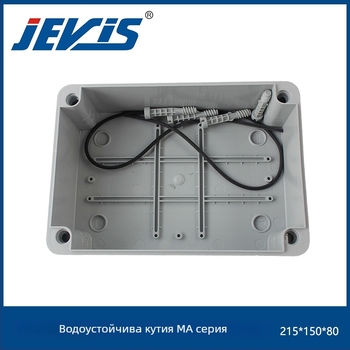 Водоустойчива разпределителна кутия, серия GWS, IP44/IP65, монтаж с открит горен край, ABS капак
