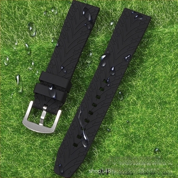 Силиконова удължена каишка за часовник | Фану; Материал: силикон; Стил: лек лукс; Категория: градска мода