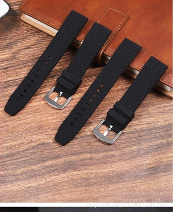 Силиконова удължена каишка за часовник | Фану; Материал: силикон; Стил: лек лукс; Категория: градска мода