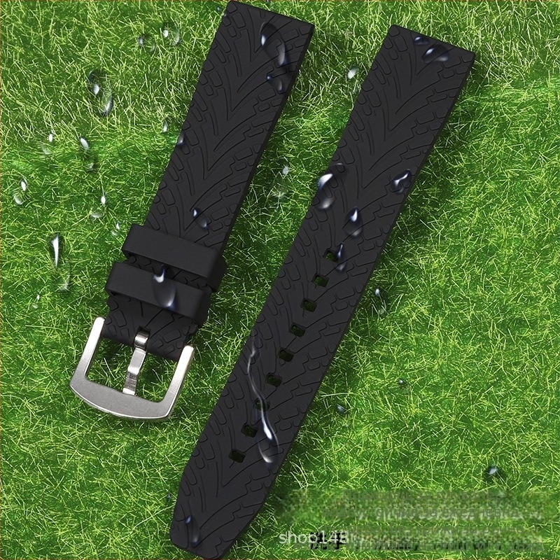 Силиконова удължена каишка за часовник | Фану; Материал: силикон; Стил: лек лукс; Категория: градска мода