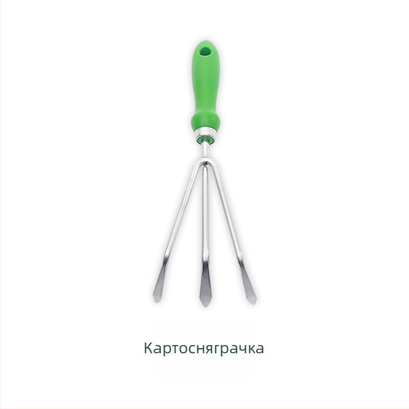 Комплект градински инструменти от неръждаема стомана, 5 части | PP + неръждаема стомана + Oxford плат | за градина и плаж