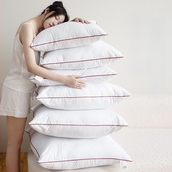 Възглавница със вътрешна сърцевина, едноцветен модел, прост и модерен стил, пълнеж: Друг, материал на калъфа: Друг