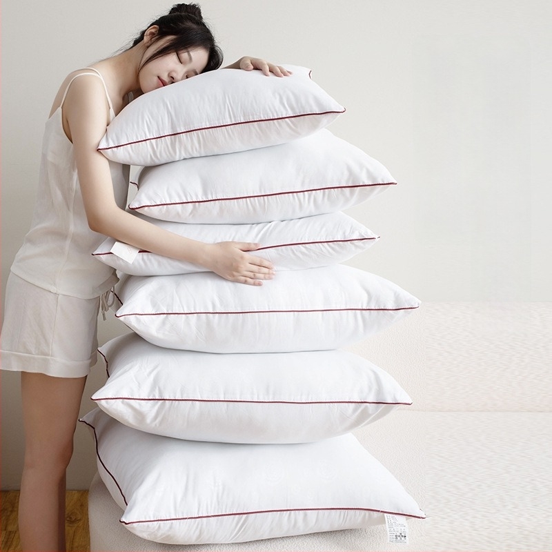 Възглавница със вътрешна сърцевина, едноцветен модел, прост и модерен стил, пълнеж: Друг, материал на калъфа: Друг