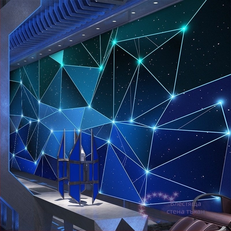 Стенно платно за тапети - устойчиво на петна, химическо влакно, 3 слоя, шарка, модерен стил