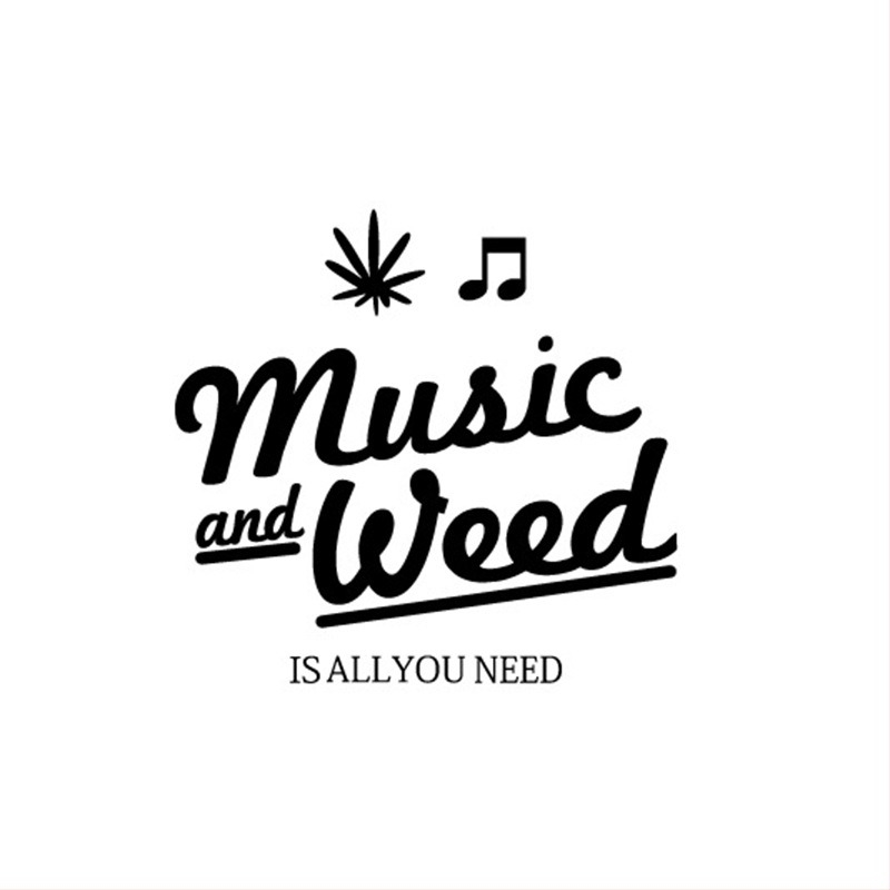 PVC стенен стикер с музикална тематика, едно парче, водоустойчив, име по избор, подходящ за дневна, спалня и кабинет, модерен минималистичен стил